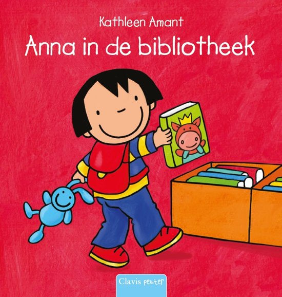Anna in de bibliotheek - Kathleen Amant